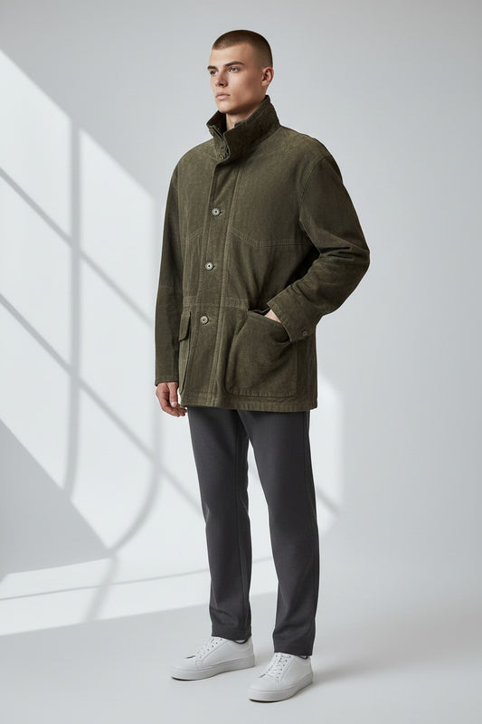 Burberry suede jacket for men