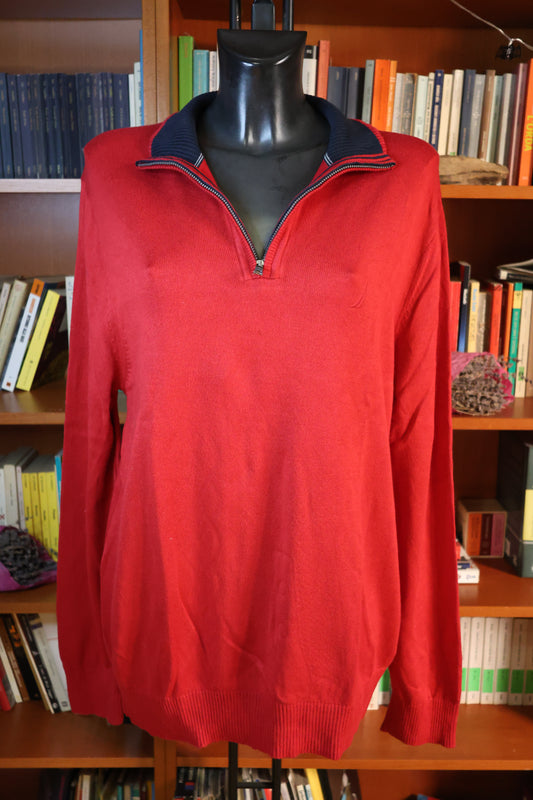 Maglione rosso festivo