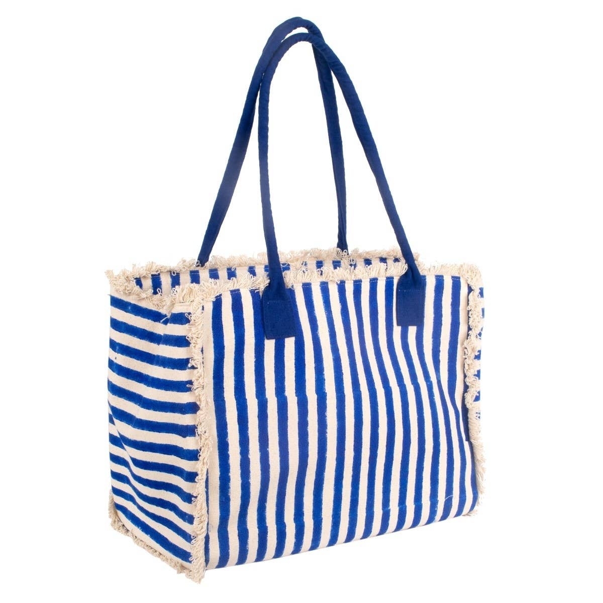 Capri Bag White & Blue