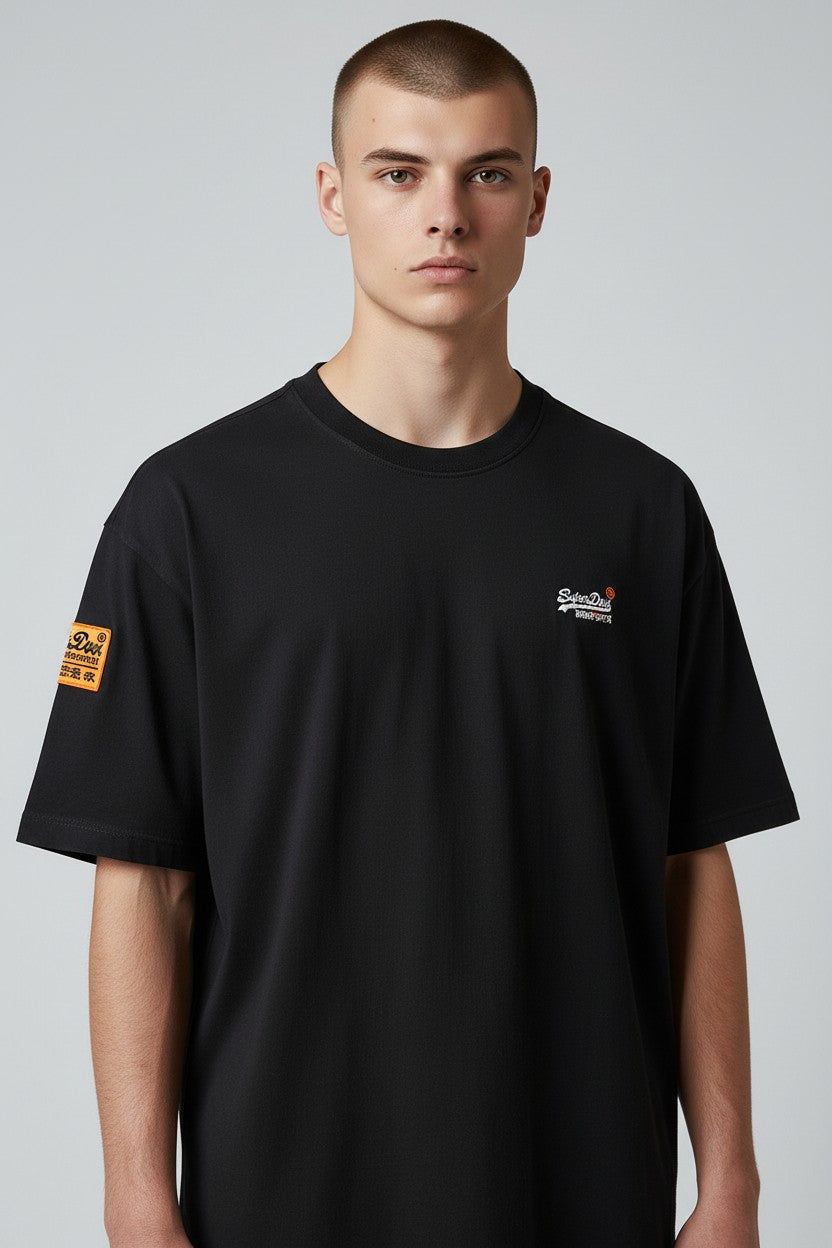 Maglietta Superdry blu navy