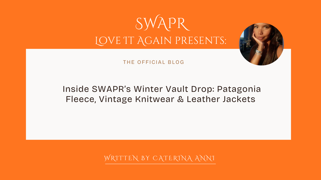 Inside SWAPR’s Winter Vault Drop: Patagonia Fleece, Vintage Knitwear & Leather Jackets