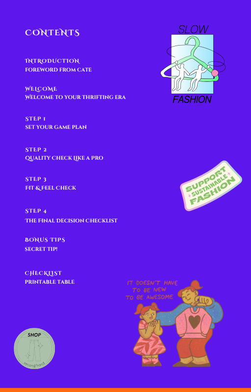 Thrift Like A Pro: The Ultimate Second-Hand Shopping Checklist