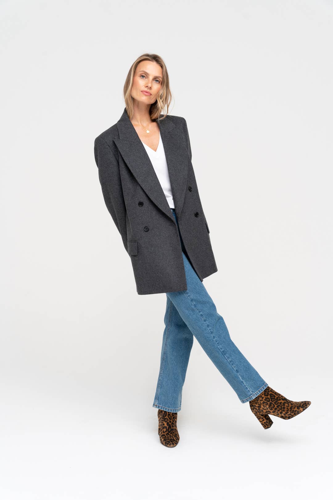 Jeans 'LA PARISIENNE'  | flattering slim fit: Blue / M