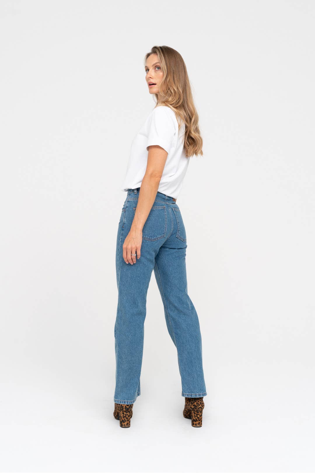 Jeans 'LA PARISIENNE'  | flattering slim fit: Blue / M