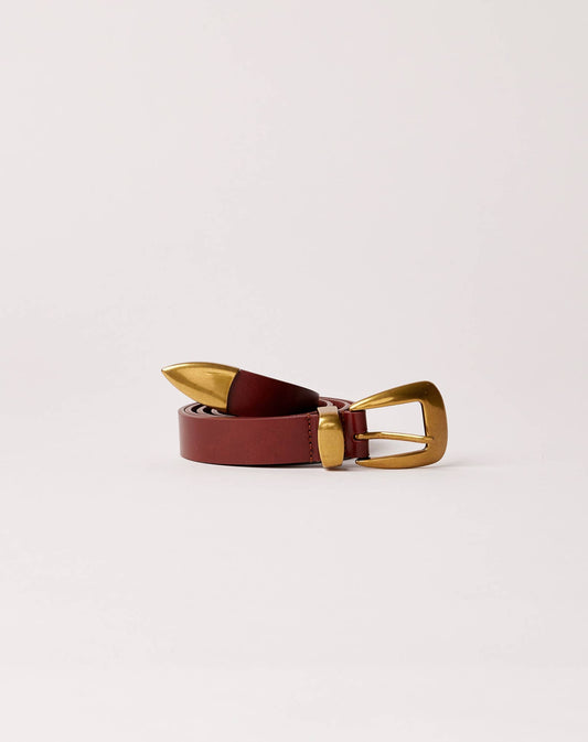 BELT MIMI MAHOGANY: SM