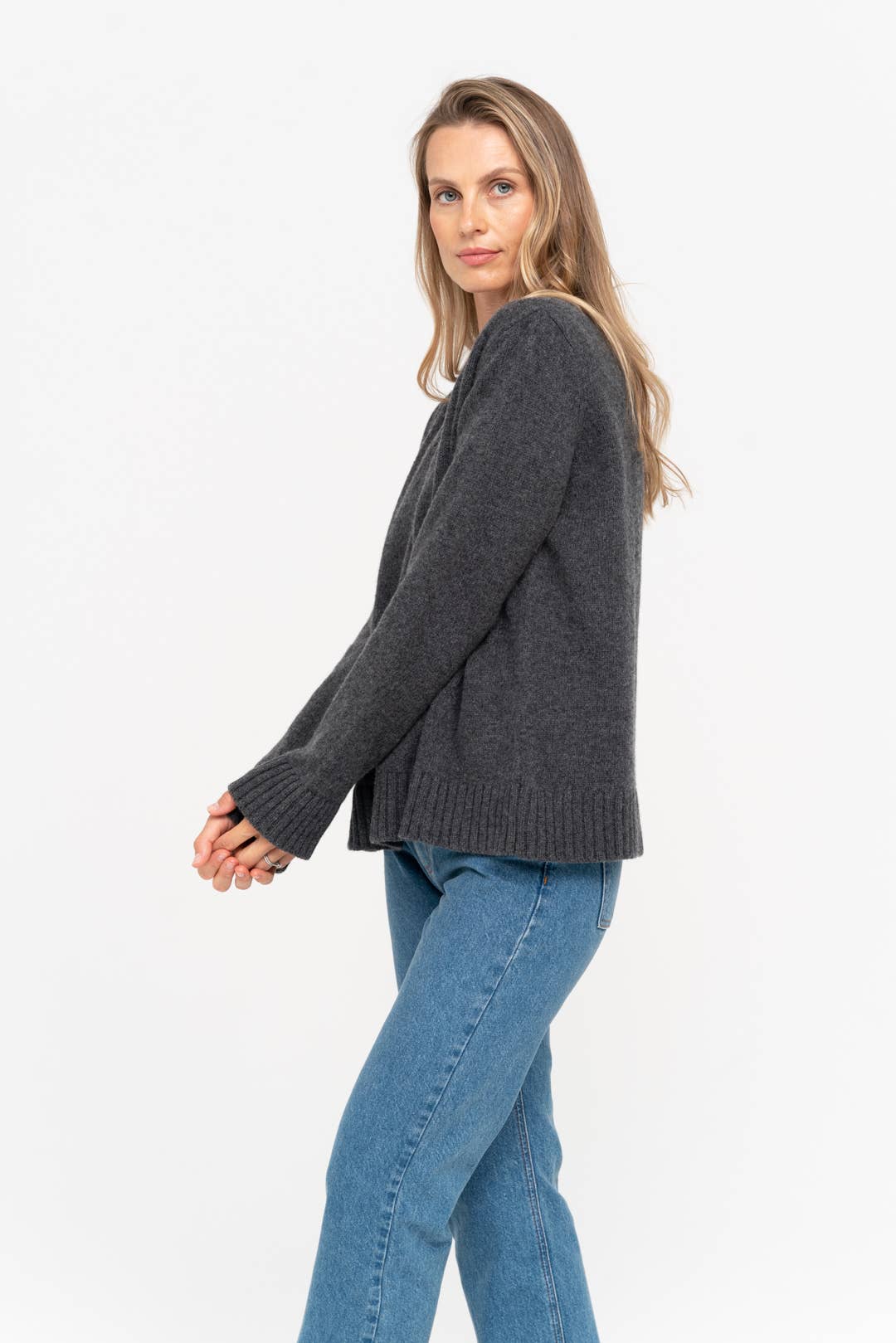 Jeans 'LA PARISIENNE'  | flattering slim fit: Blue / M
