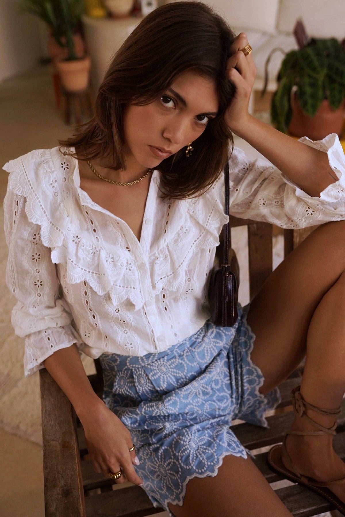 Beautiful Blouse: Blanc / S/M