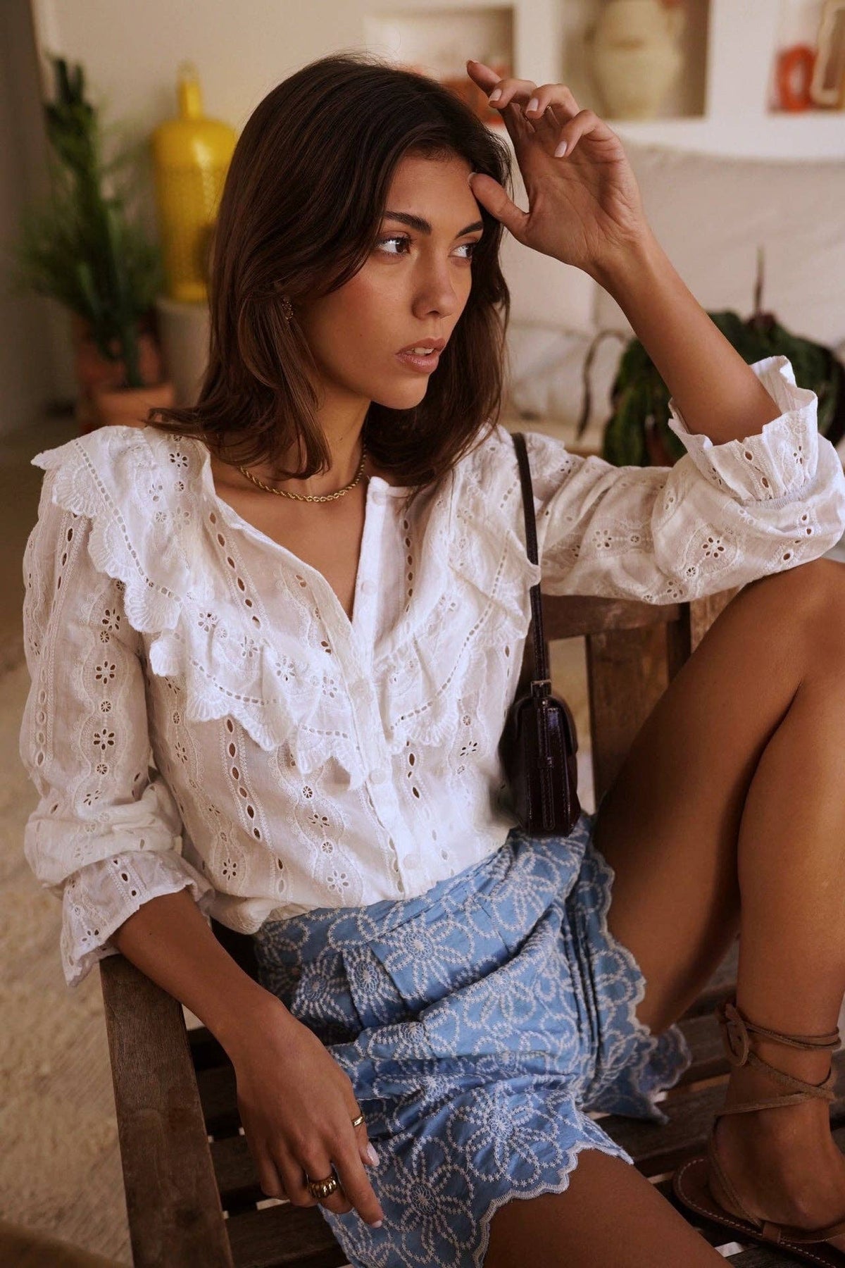 Beautiful Blouse: Blanc / S/M