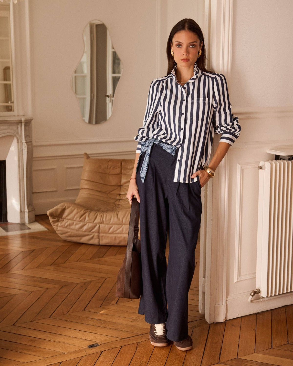 Dottie shirt: Navy / S