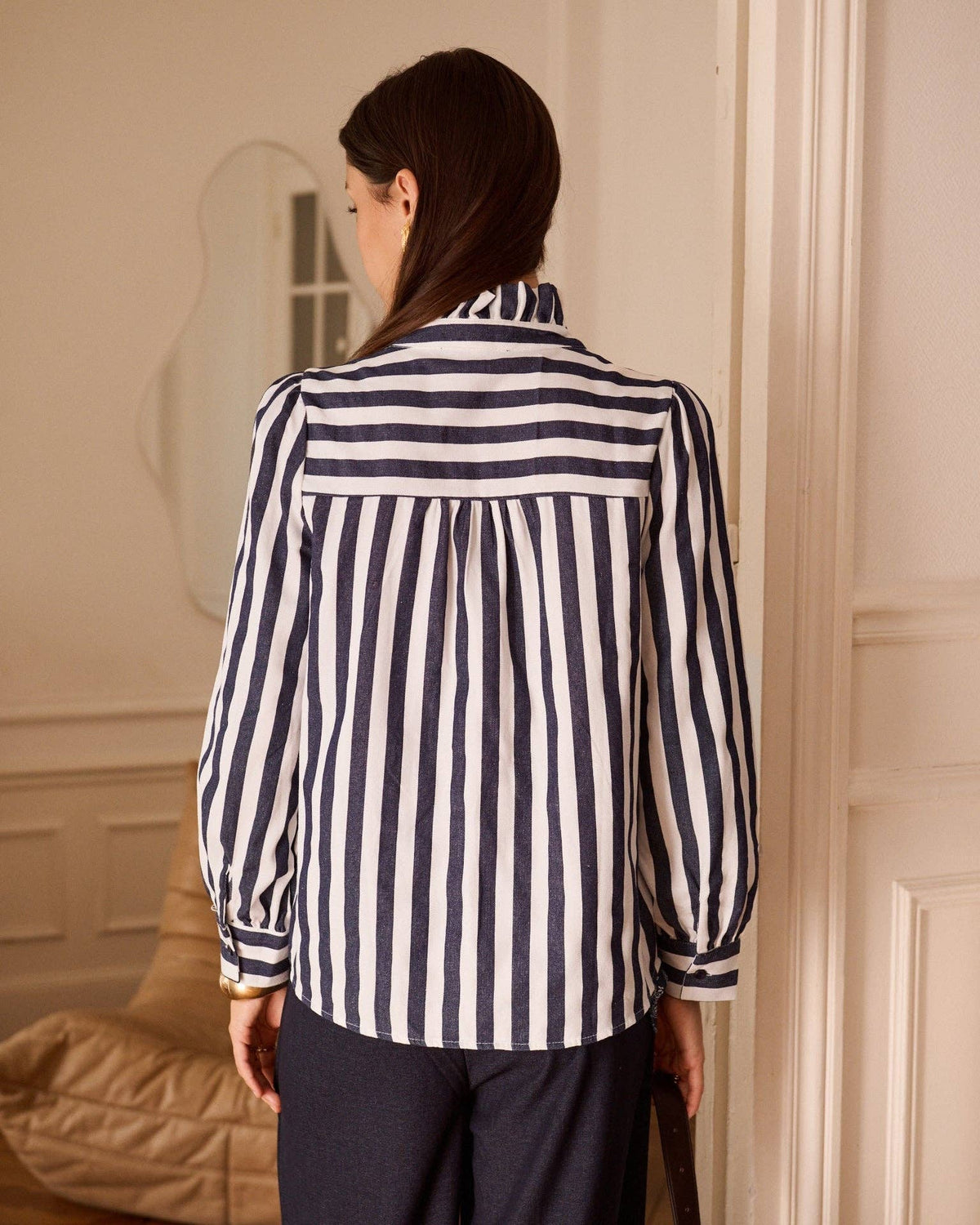Dottie shirt: Navy / S