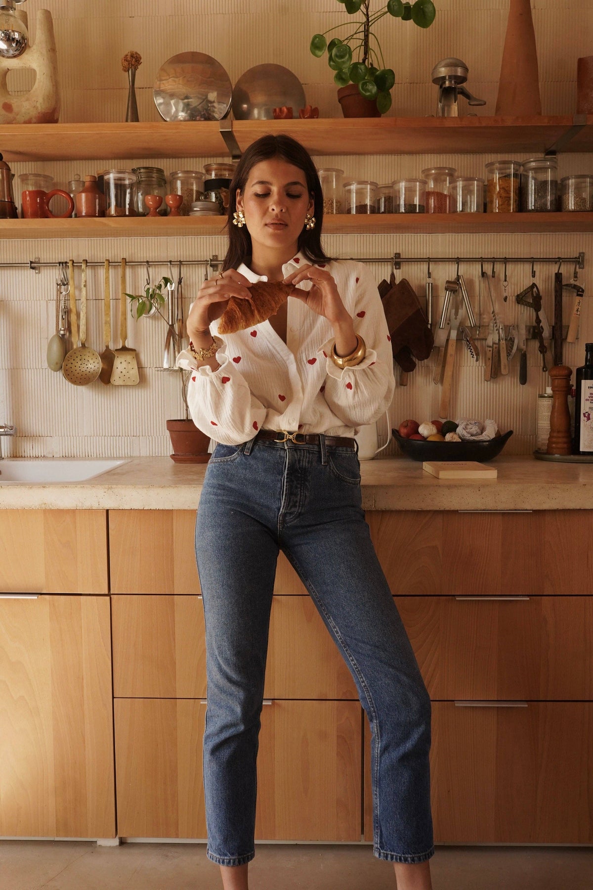 Lou Shirt: White / M/L