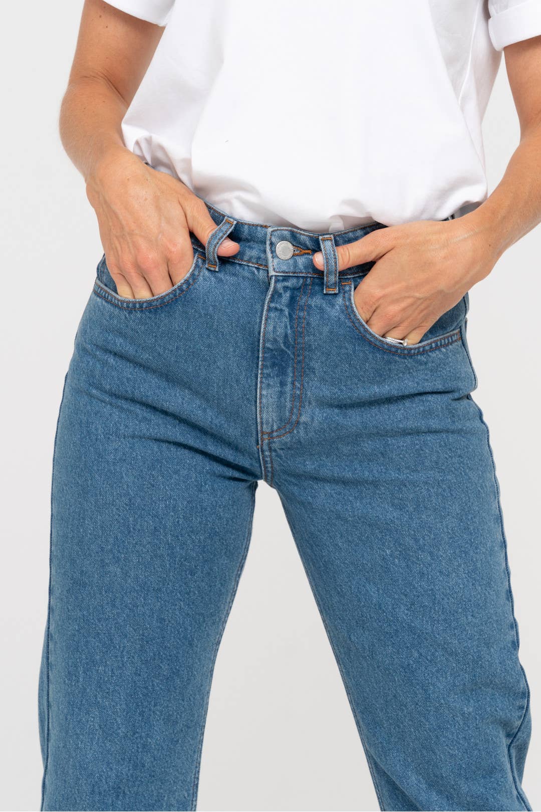 Jeans 'LA PARISIENNE'  | flattering slim fit: Blue / S