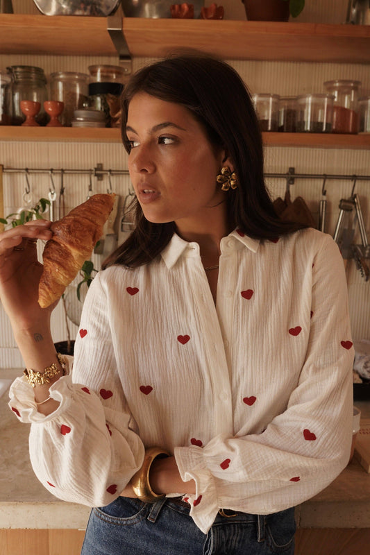 Lou Shirt: White / M/L