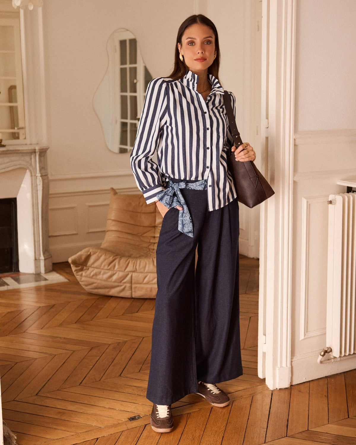 Dottie shirt: Navy / M