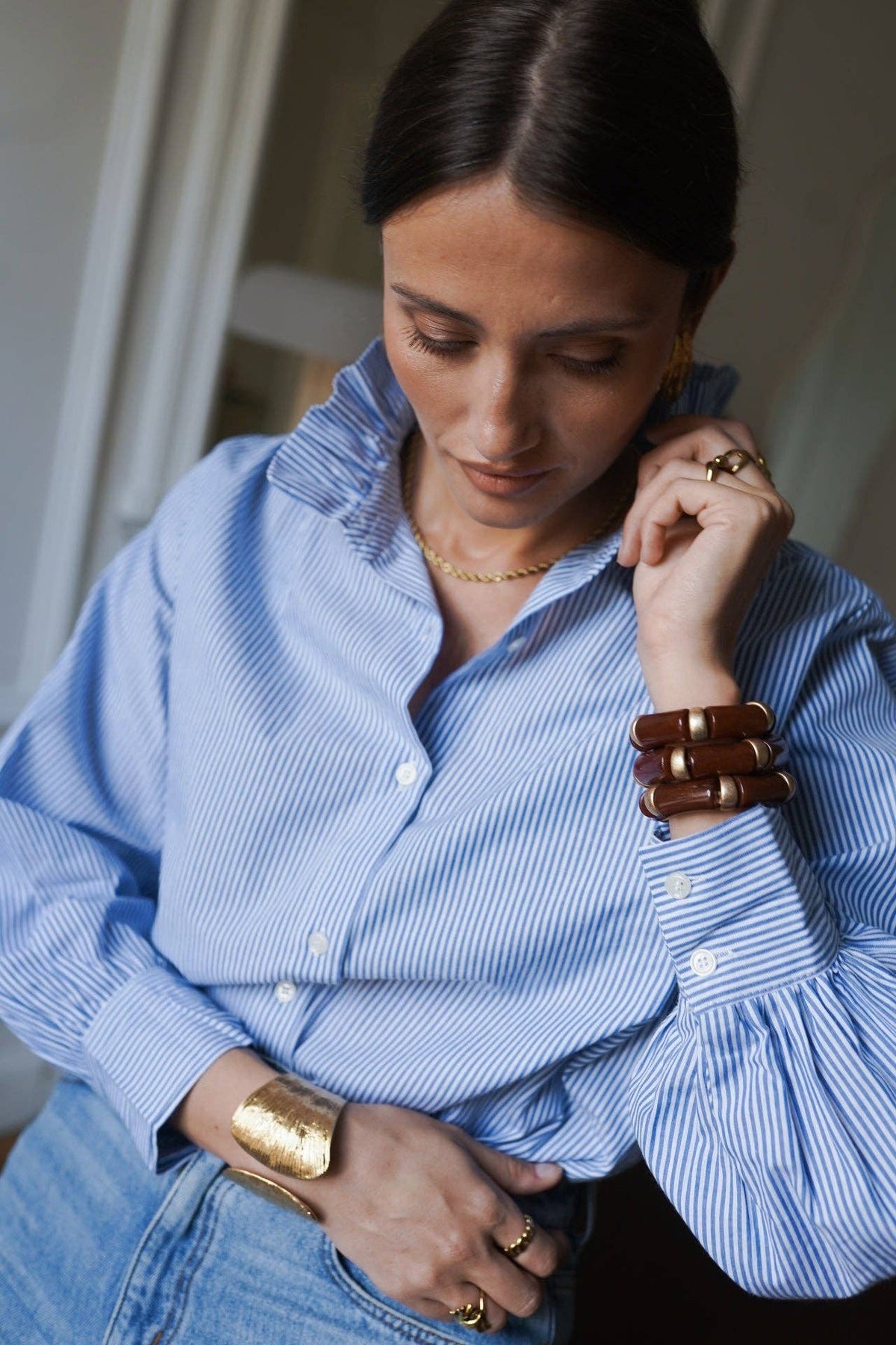 Nancy Shirt: Rose / M/L