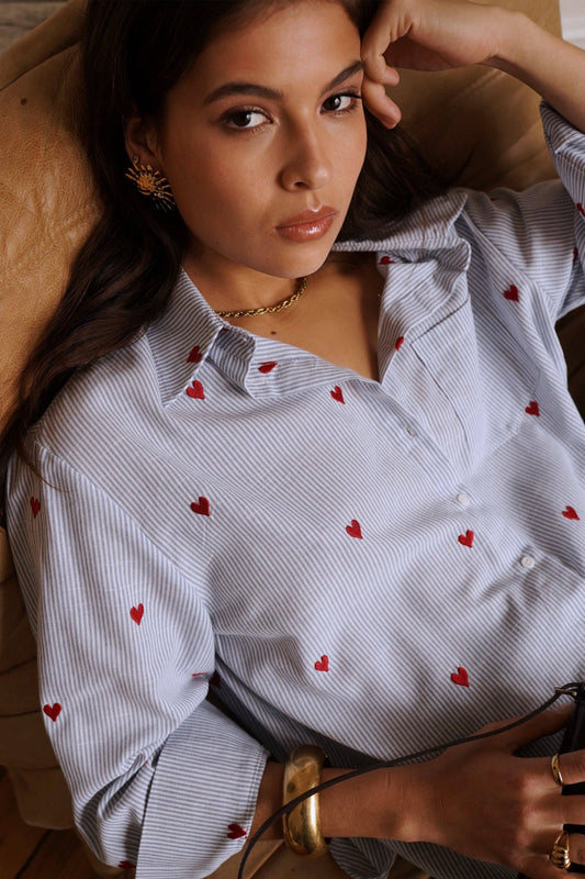 Valentina shirt: Rouge / S/M