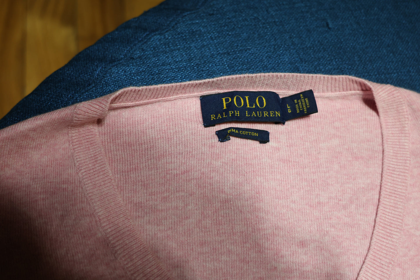 Pink Ralph Lauren sweater for him