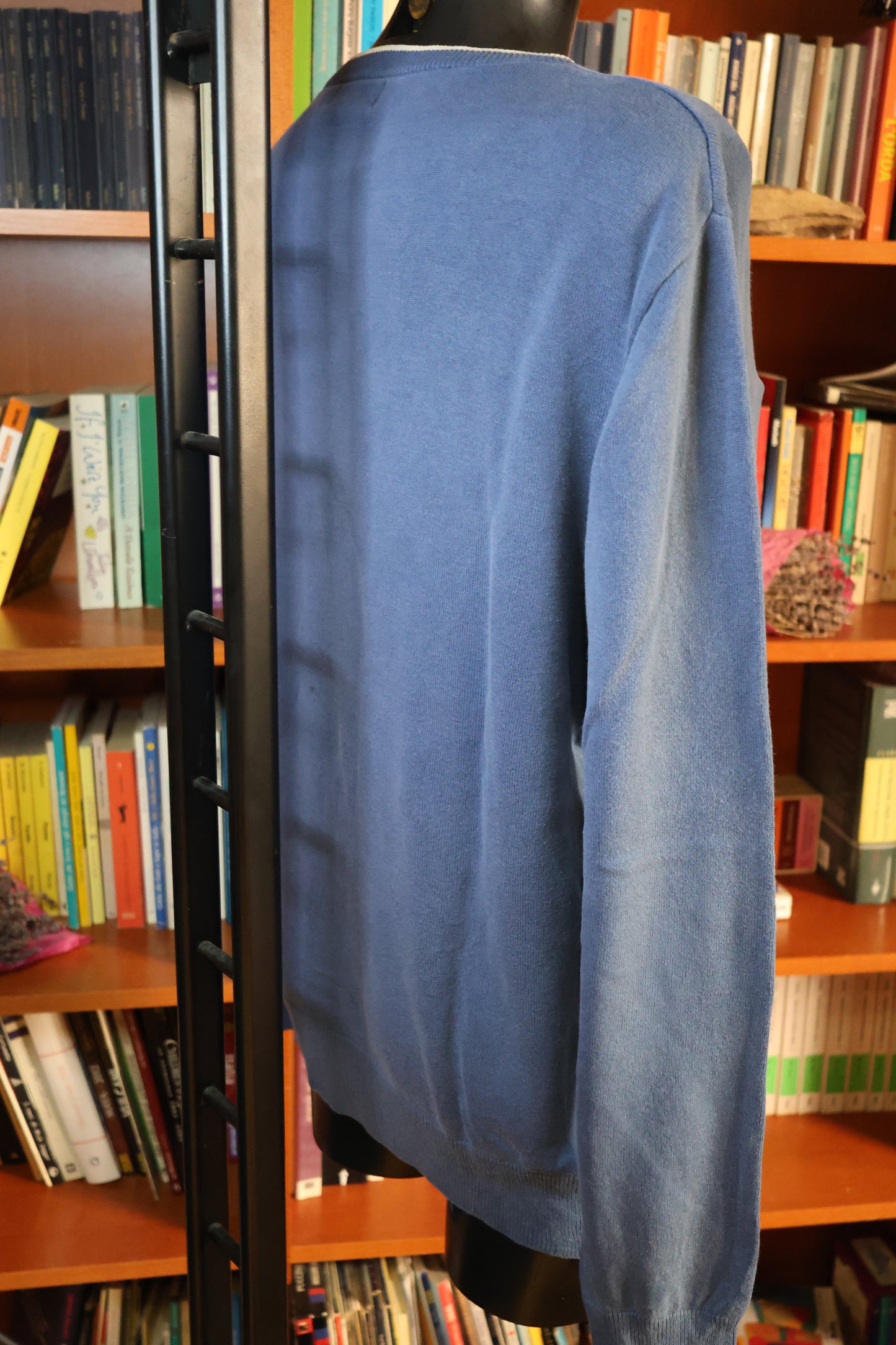 Maglione girocollo azzurro chiaro