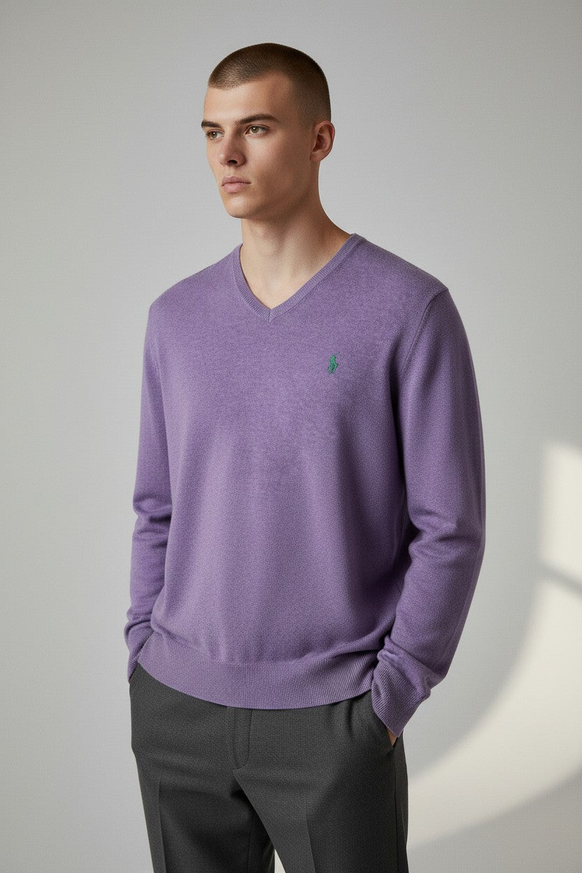 Maglione Ralph Lauren color lavanda