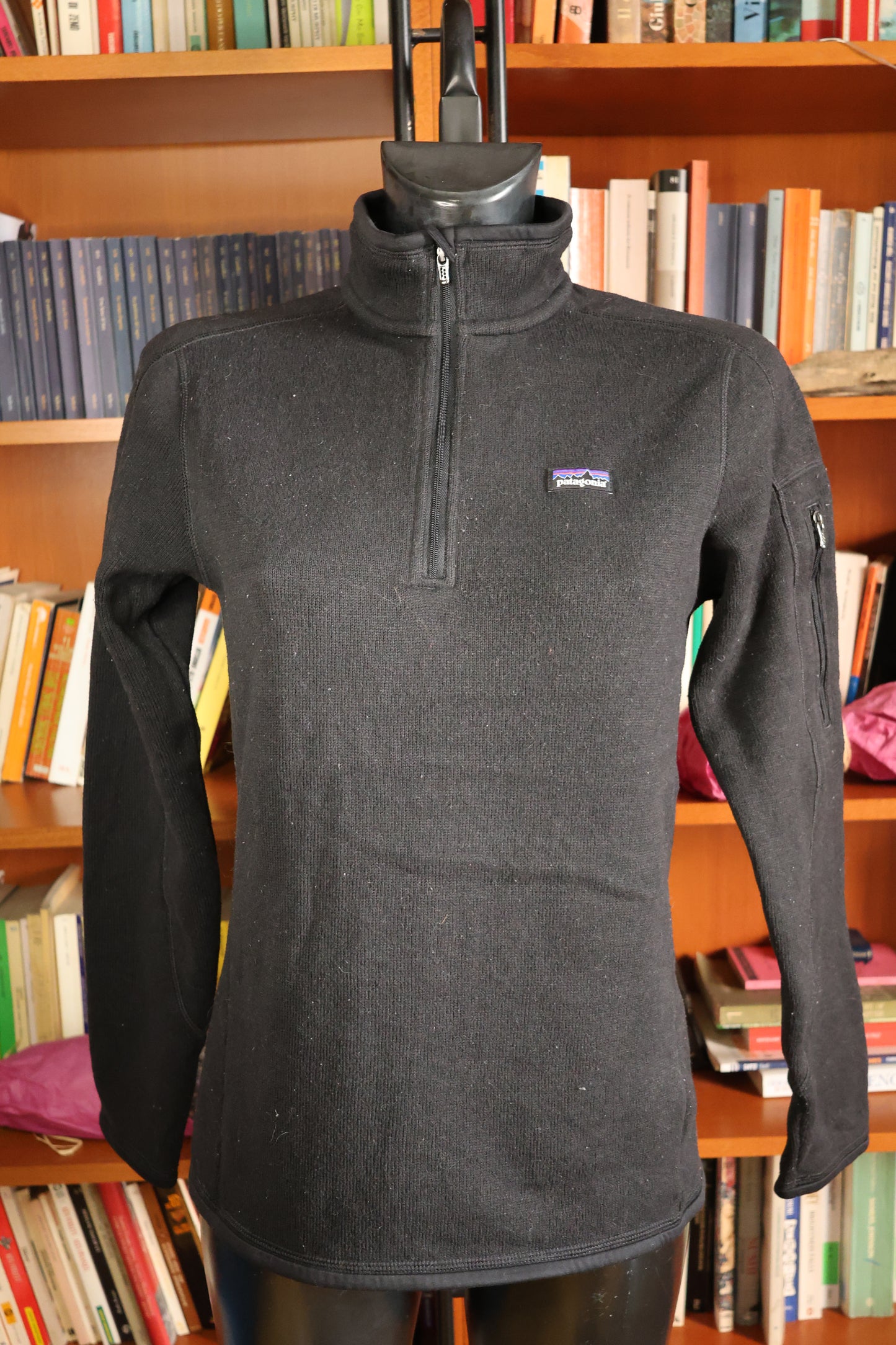 Giacca in pile Patagonia nera