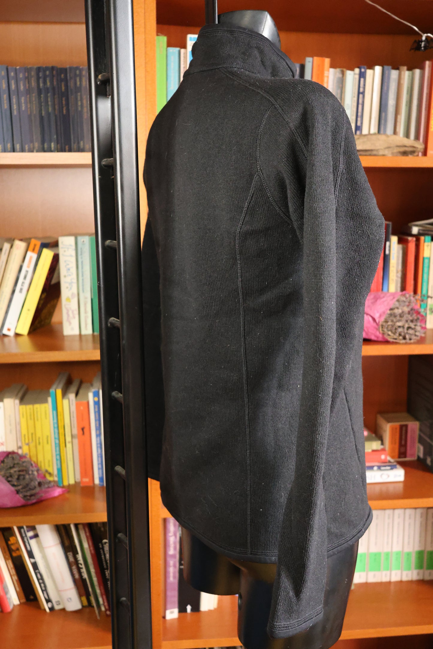 Giacca in pile Patagonia nera