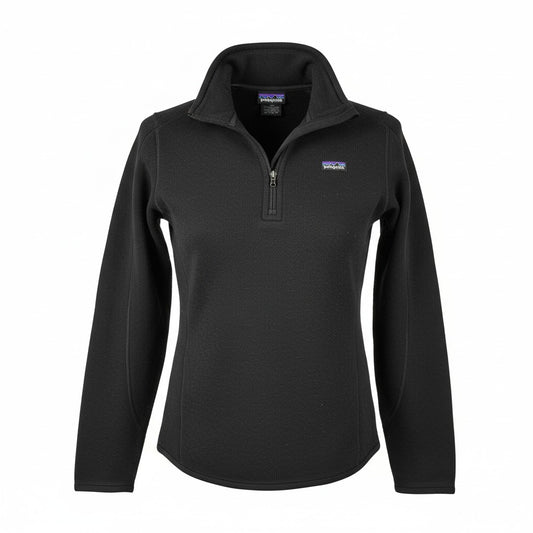 Black Patagonia pile jacket