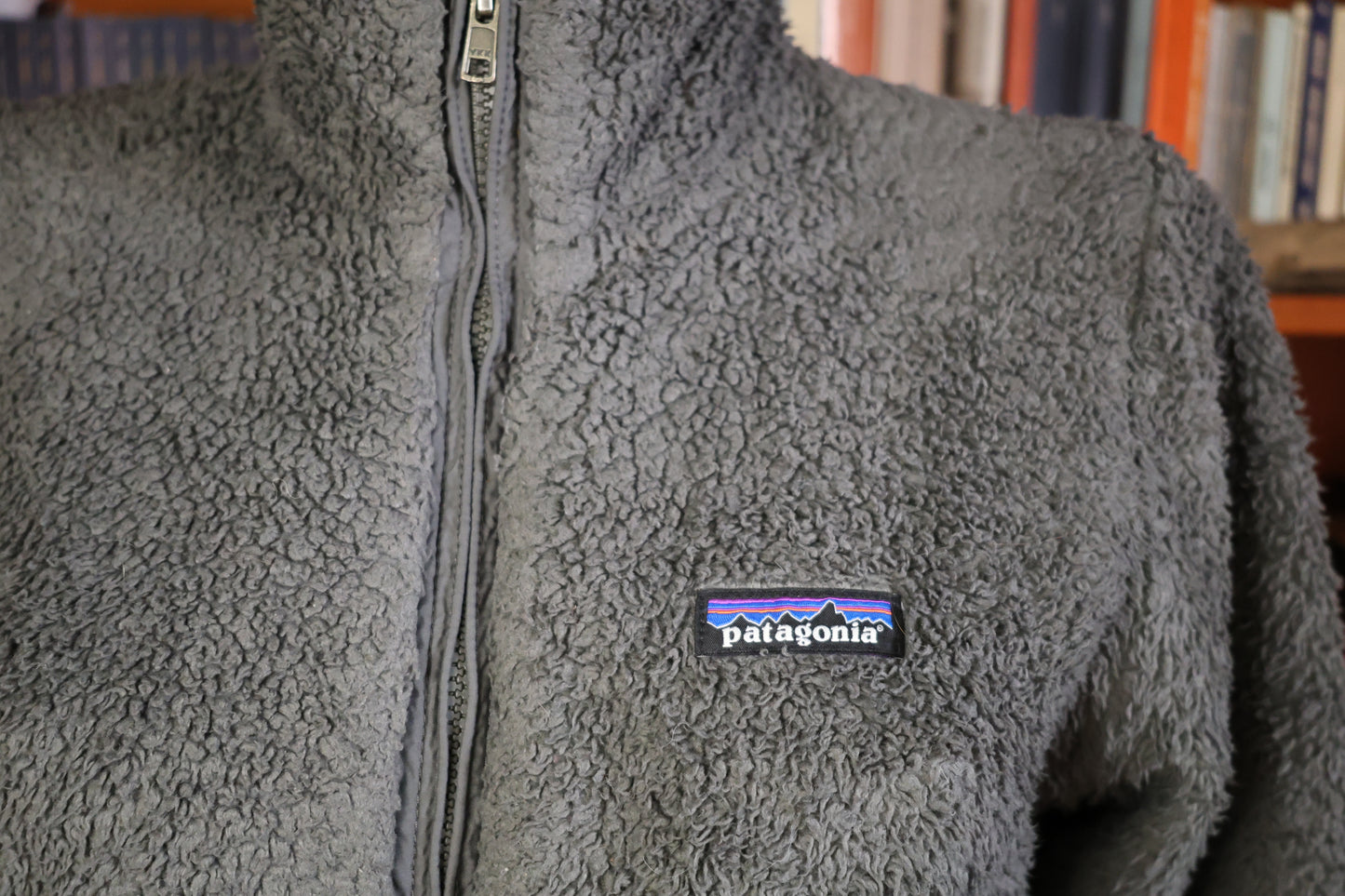 Giacca in pile Patagonia grigio soffice