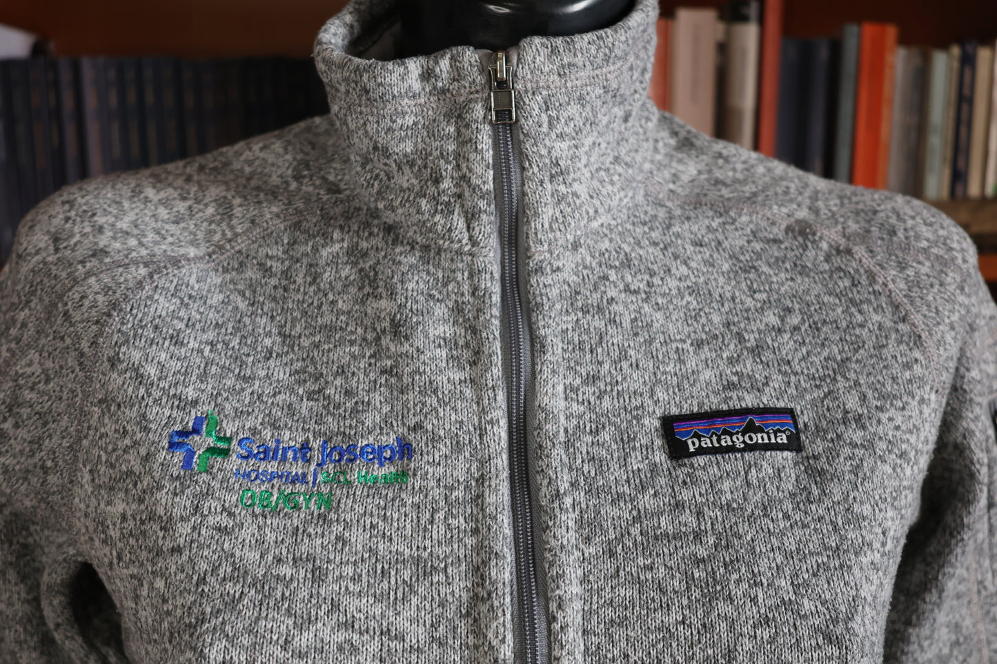 Giacca in pile grigio Patagonia