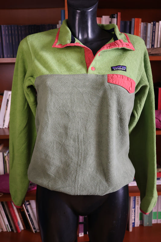 Bicolor Patagonia fleece jacket