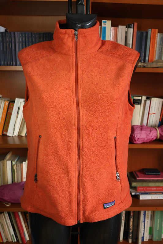 Orange Patagonia vest