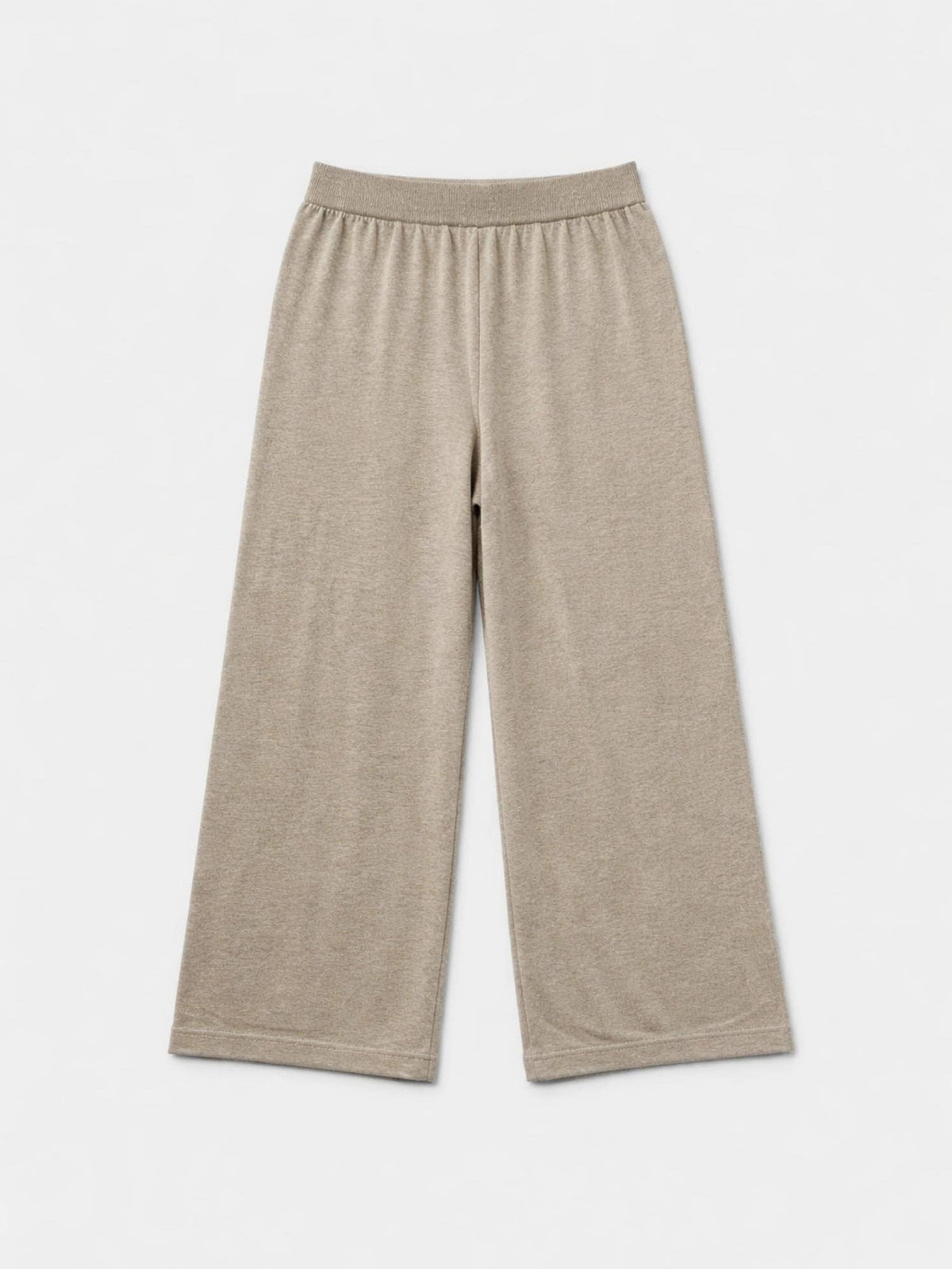 Pantaloni Positano BEL Cashmere in seta e cashmere, gamba larga, taglia M