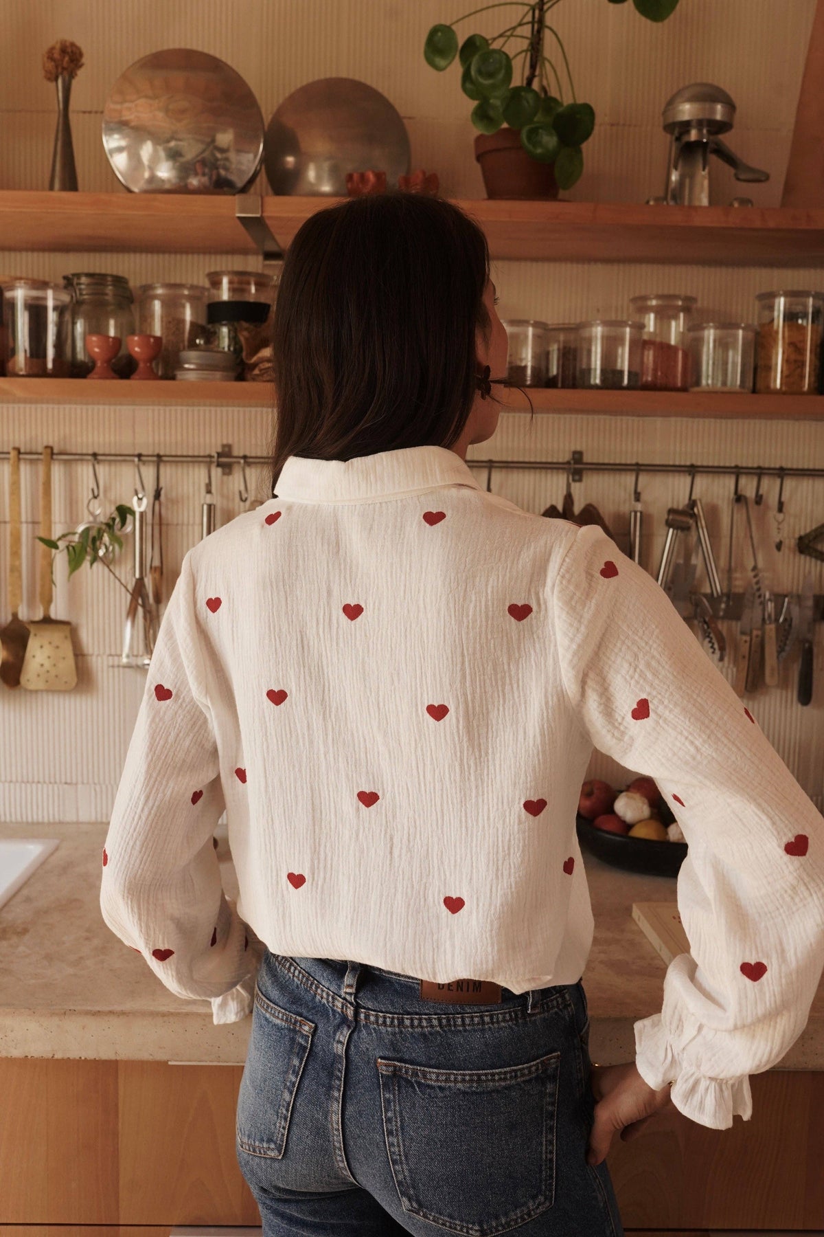 Lou Shirt: White / S/M