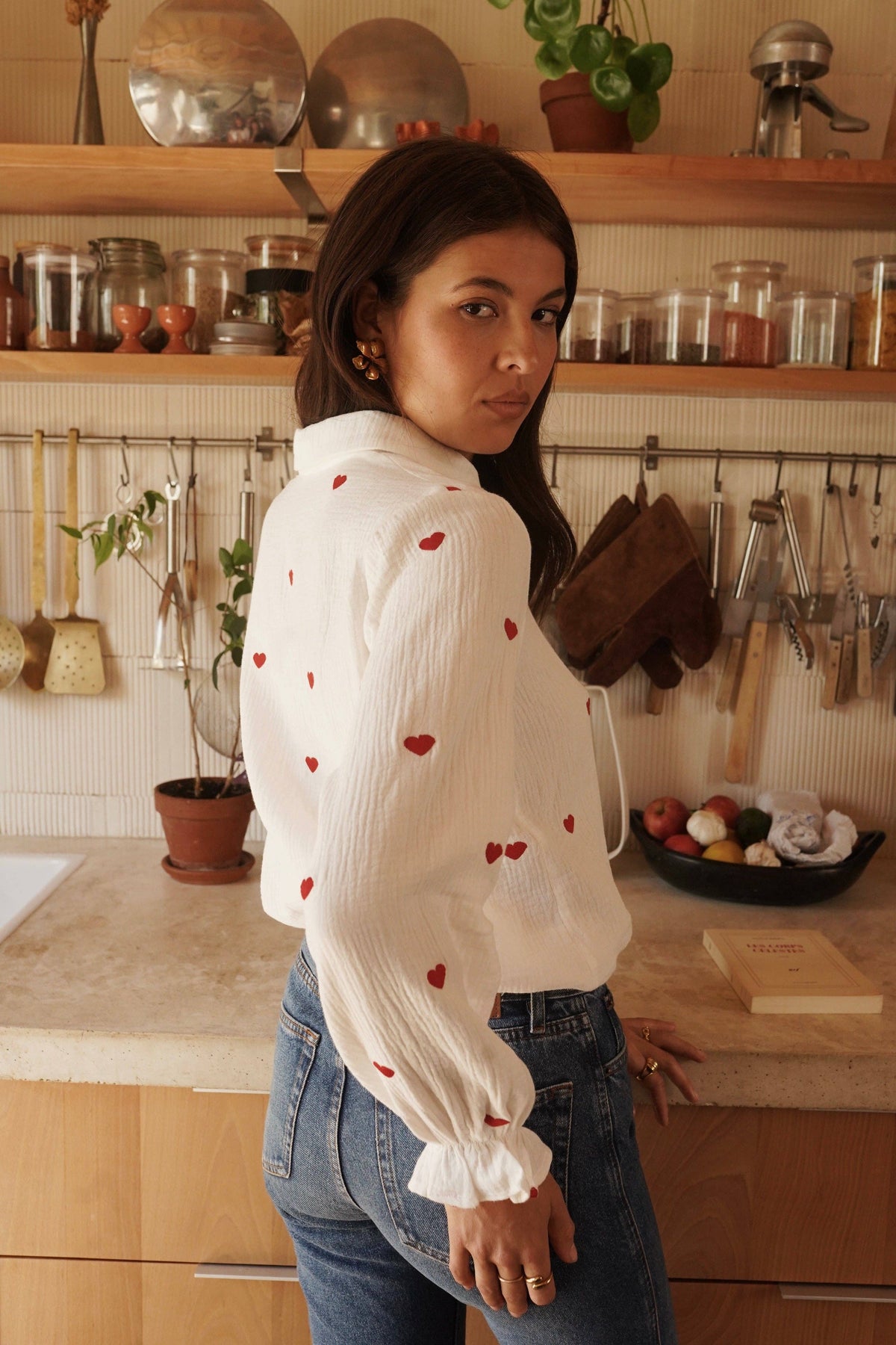 Lou Shirt: White / M/L