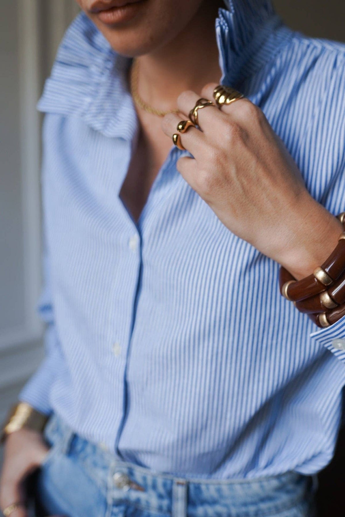 Nancy Shirt: Rose / M/L