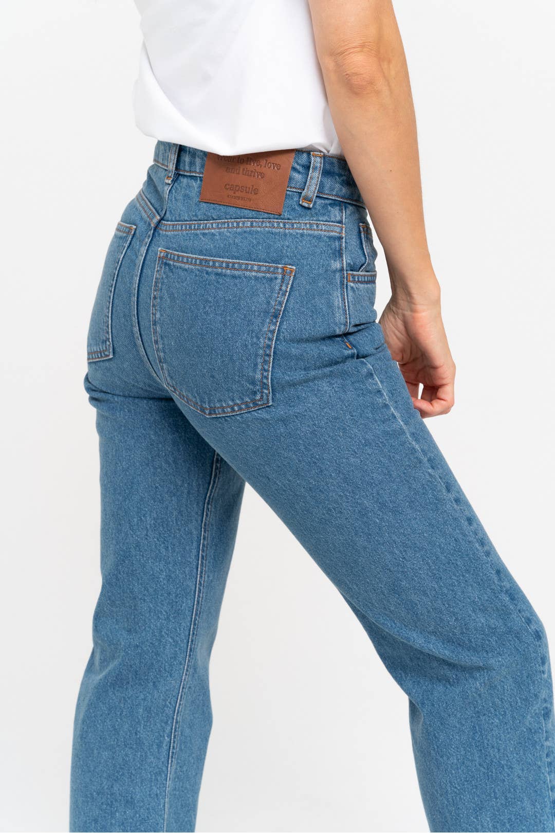 Jeans 'LA PARISIENNE'  | flattering slim fit: Blue / M