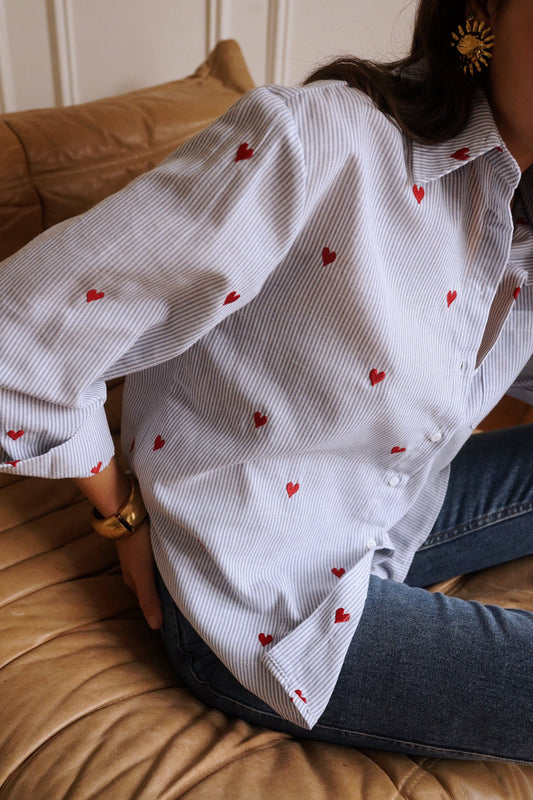 Valentina shirt: Rouge / S/M