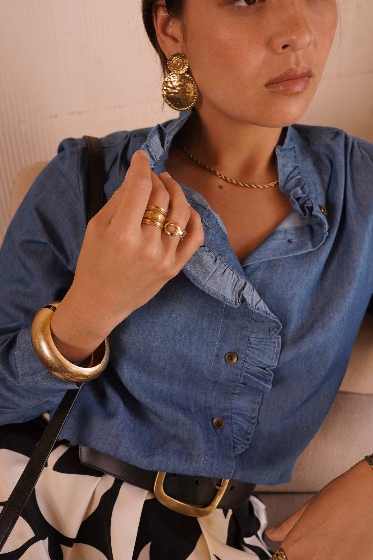 Winter shirt: Bleu / S/M