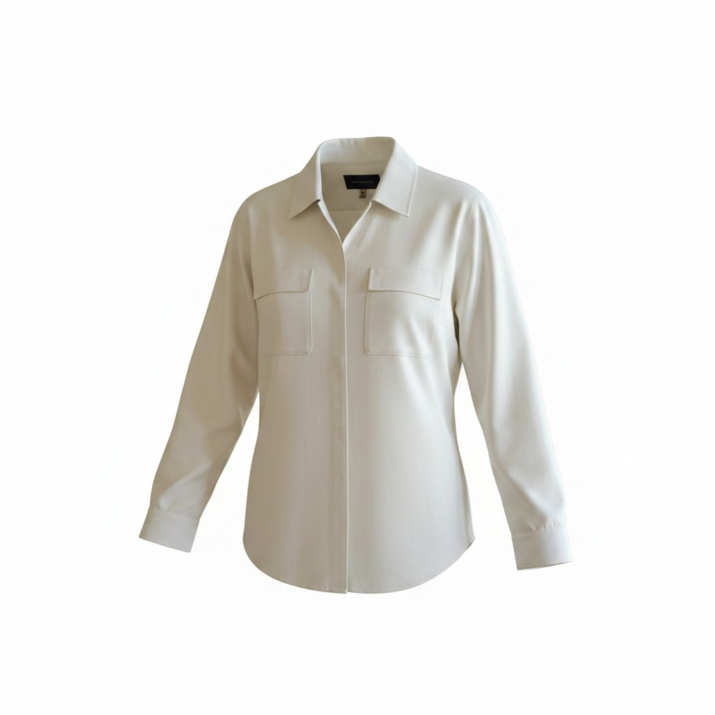 Camicia beige da uomo