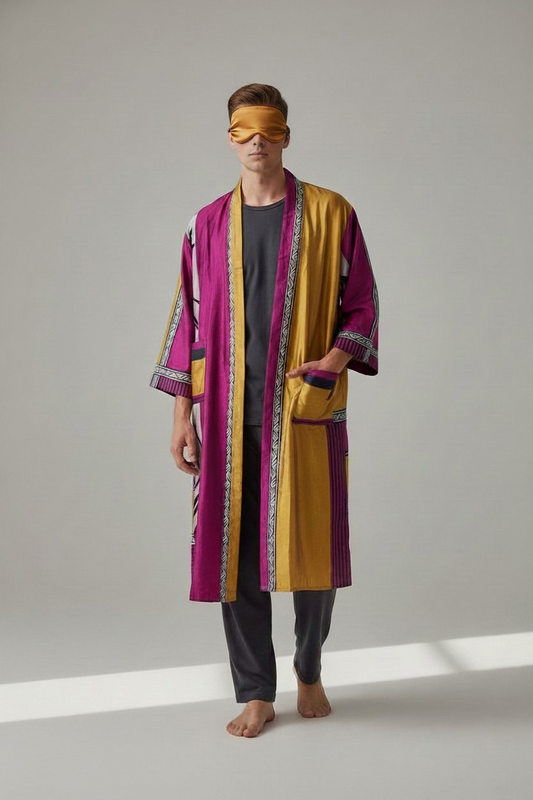 Kimono Sari ocra