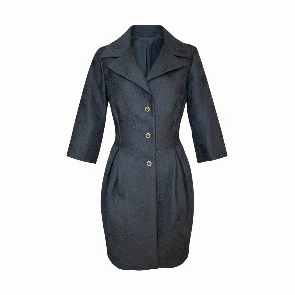 Soprabito nero elegante da donna