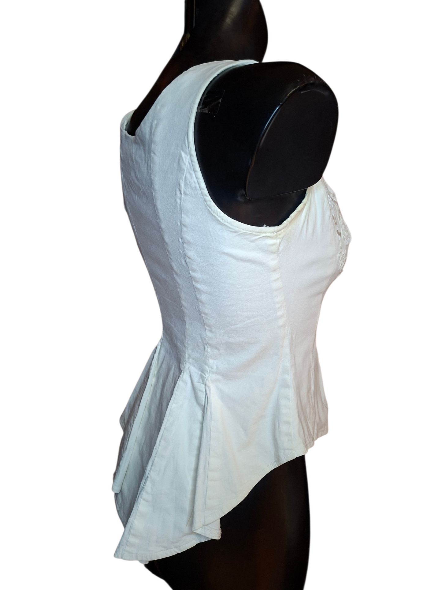 Top estivo bianco