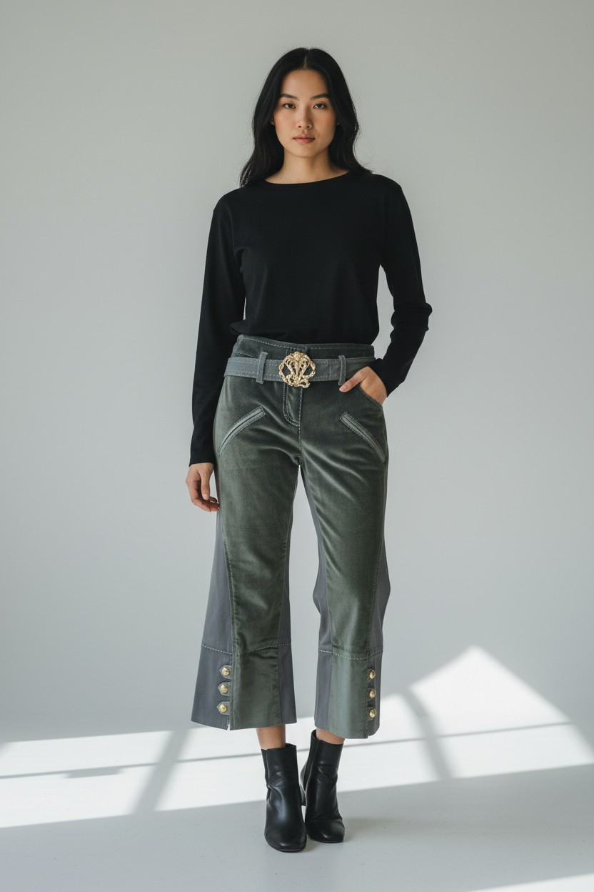 Y2K pantaloni Roberto Cavalli