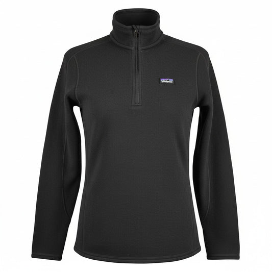 Black Patagonia fleece jacket