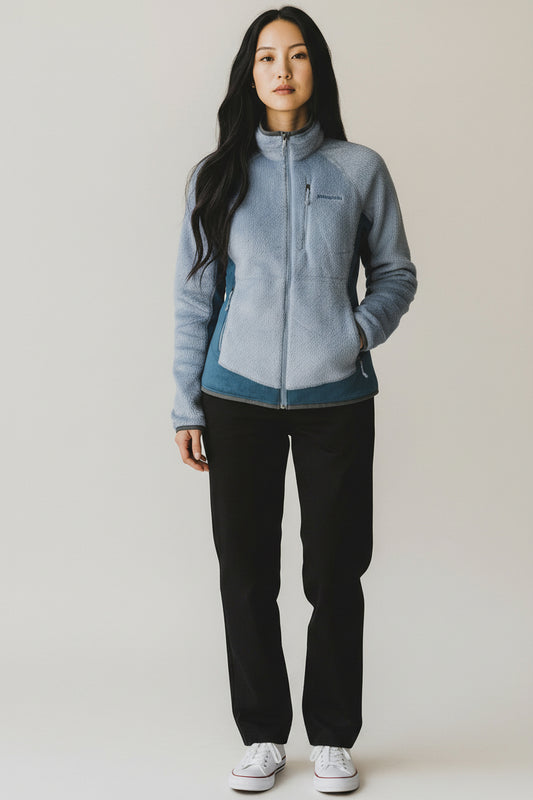 Bicolor Patagonia fleece