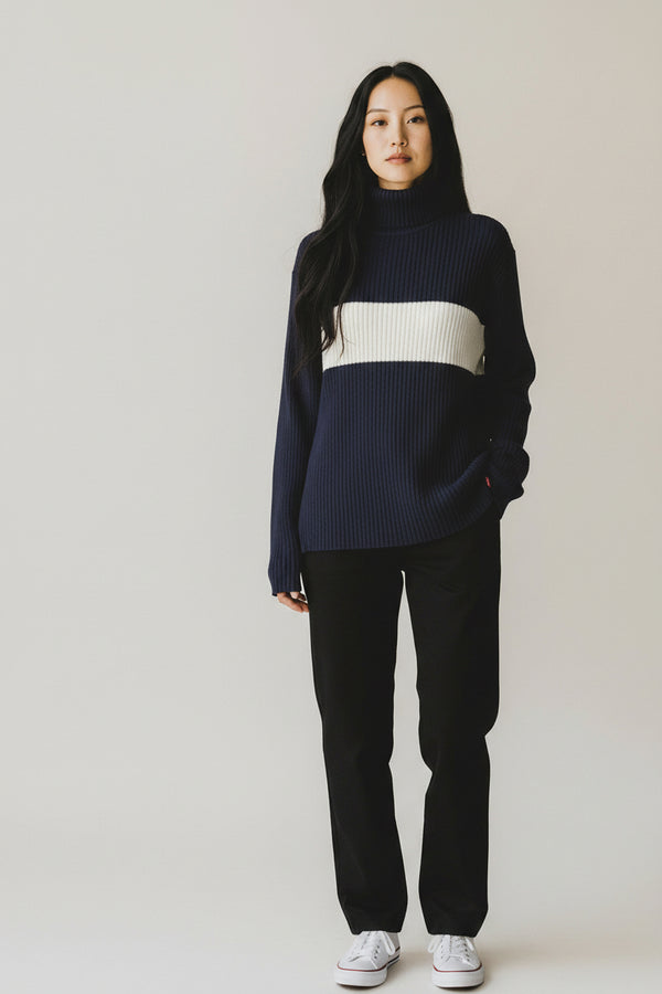 Bicolor sweater